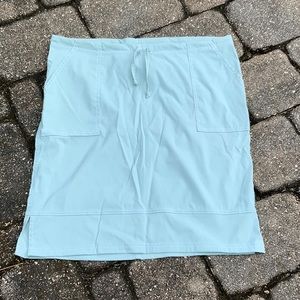 NEW WITHOUT TAGS PRANA DRAWSTRING WAIST SLIP ON SKIRT, SIZE MEDIUM